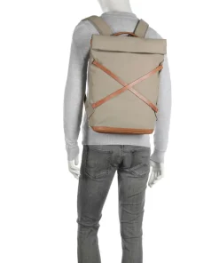 Japan Osaka Rolltop Rucksack 15″ Canvas beige