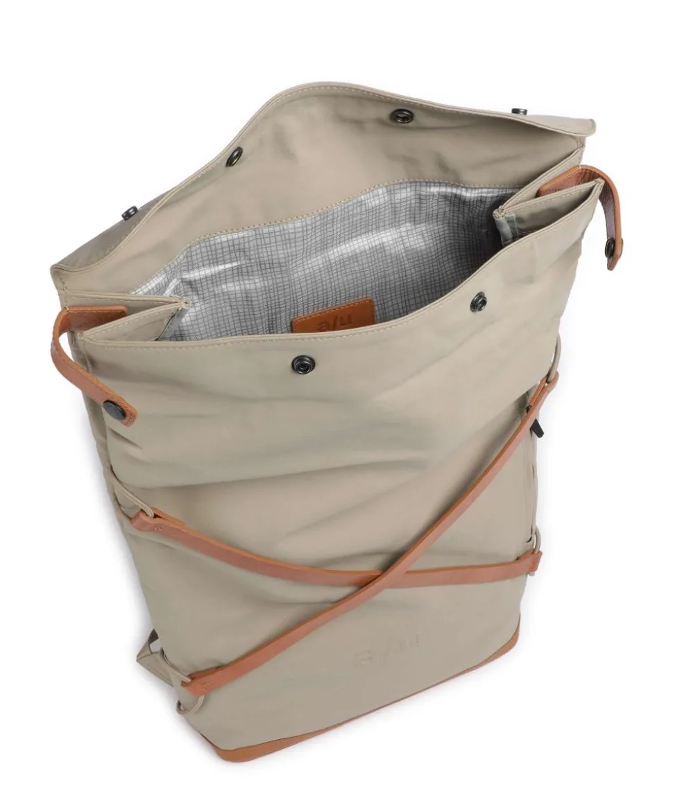 Japan Osaka Rolltop Rucksack 15″ Canvas beige
