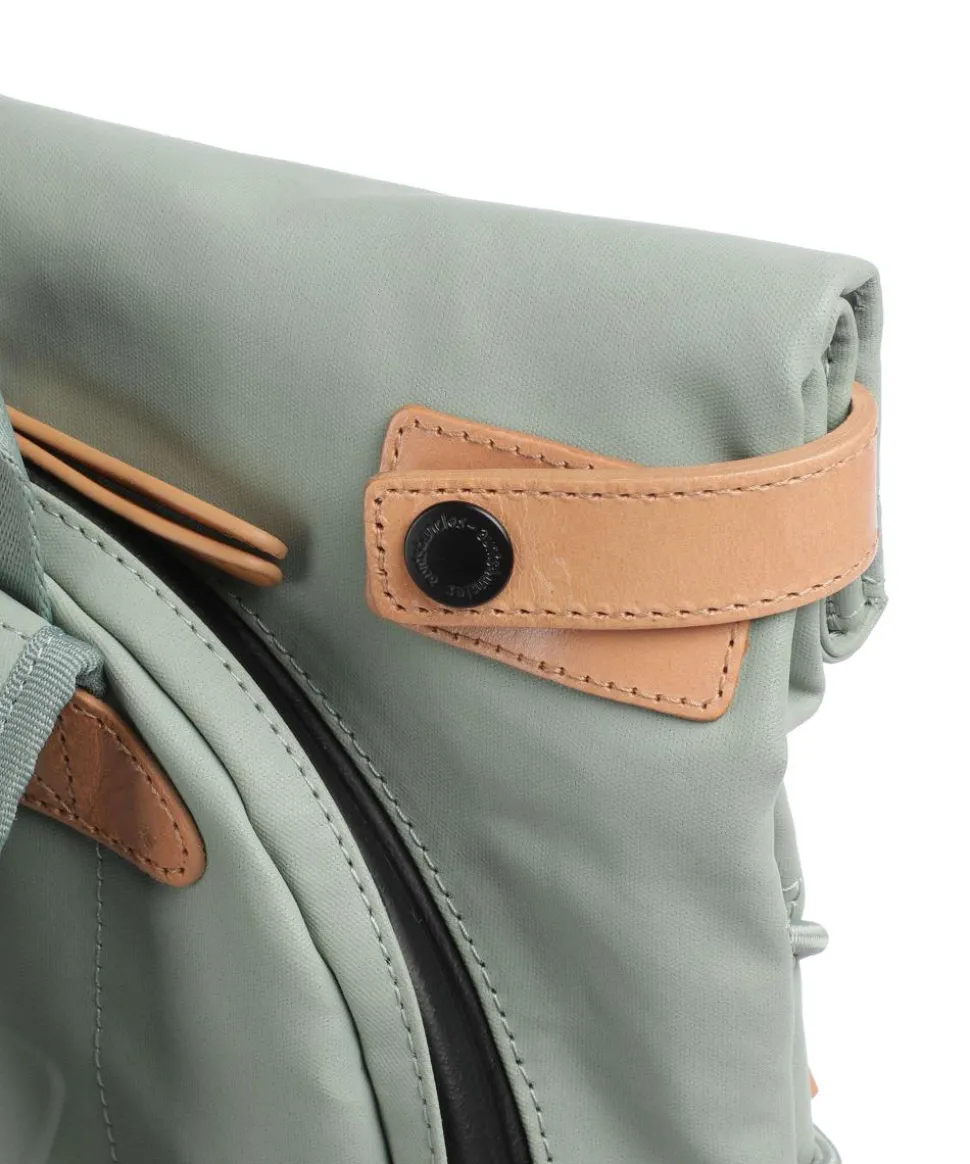 Japan Osaka Rolltop Rucksack 15″ Canvas grünblau