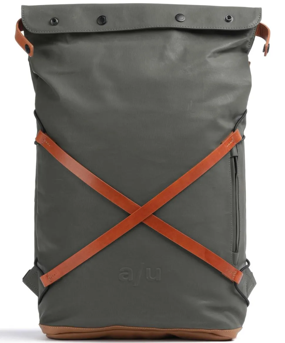 Japan Osaka Rolltop Rucksack 15″ Canvas dunkelgrau