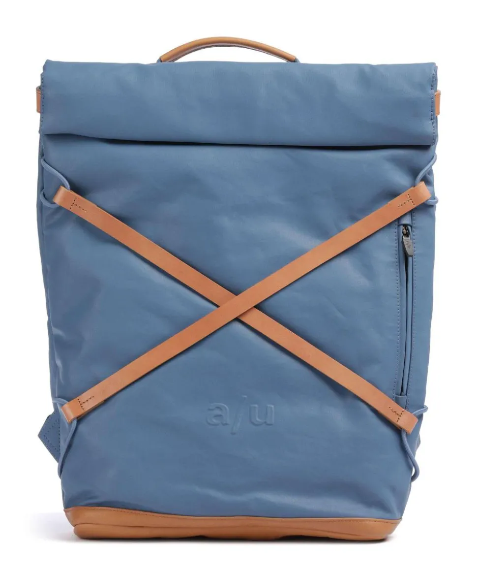 Japan Osaka Rolltop Rucksack 15″ Canvas blau