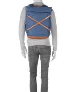 Japan Osaka Rolltop Rucksack 15″ Canvas blau