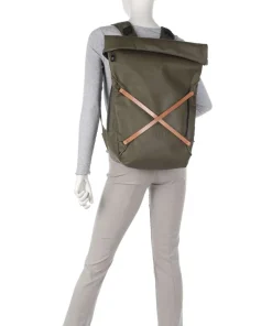 Japan RE Kitakami RE Rucksack 14″ recyceltes Nylon olivgrün