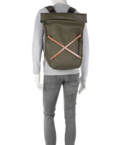 Japan RE Kitakami RE Rucksack 14″ recyceltes Nylon olivgrün