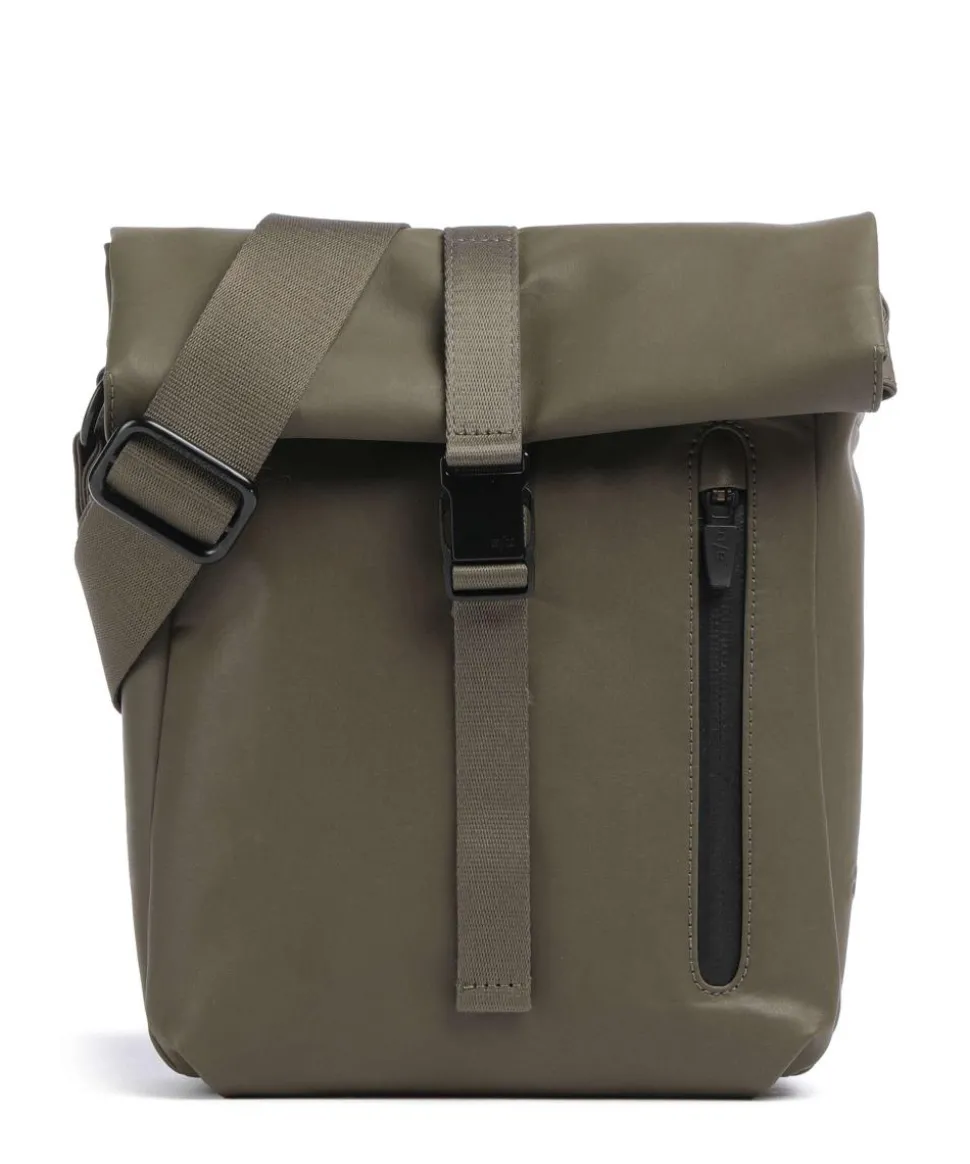 Japan RE Kuji RE Umhängetasche recyceltes Nylon olivgrün