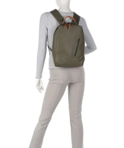 Japan RE Kumotsu RE Rucksack 13″ recyceltes Nylon olivgrün