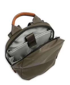 Japan RE Kumotsu RE Rucksack 13″ recyceltes Nylon olivgrün