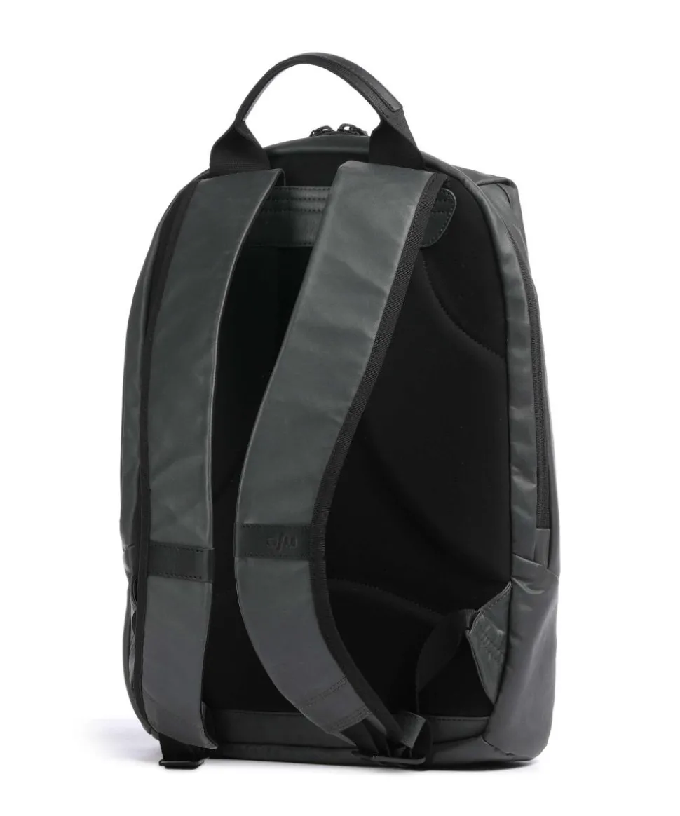 Japan RE Kumotsu RE Rucksack 13″ recyceltes Nylon dunkelgrau