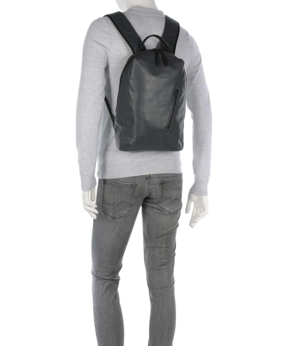 Japan RE Kumotsu RE Rucksack 13″ recyceltes Nylon dunkelgrau