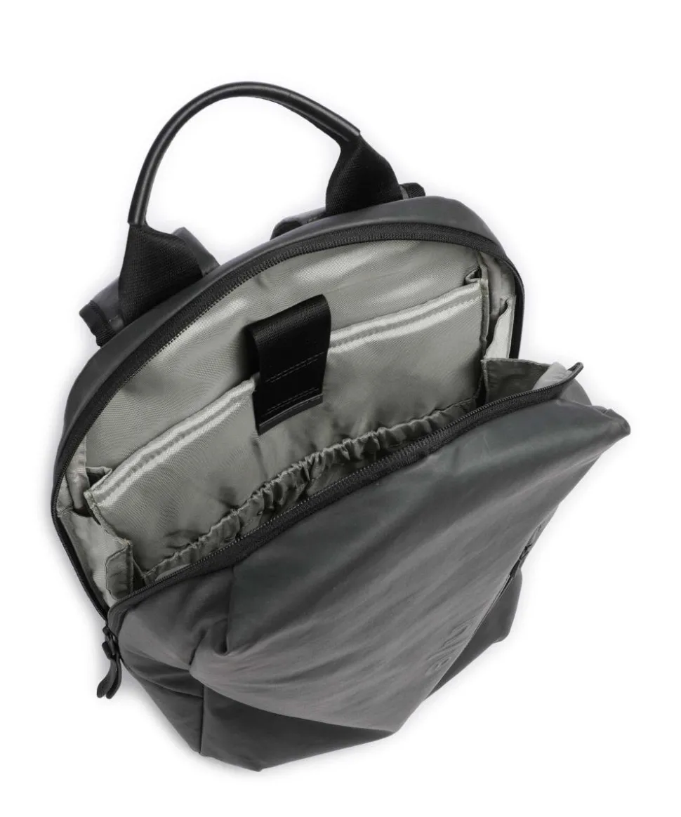 Japan RE Kumotsu RE Rucksack 13″ recyceltes Nylon dunkelgrau