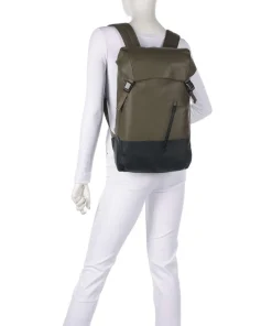 Japan RE Niyodo RE Rucksack 14″ recyceltes Nylon olivgrün