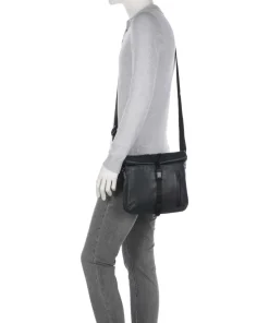 Japan RE Seki RE Umhängetasche recyceltes Nylon schwarz