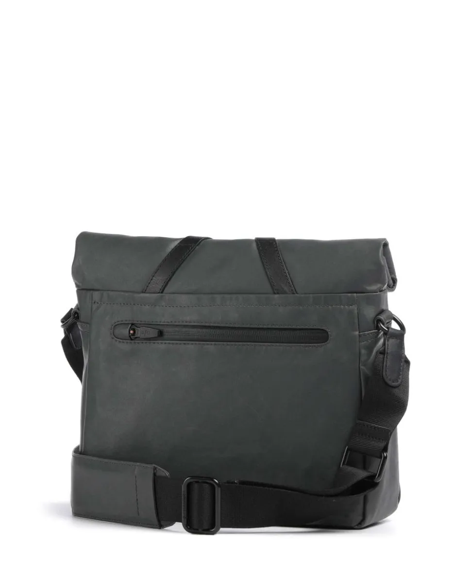 Japan RE Seki RE Umhängetasche recyceltes Nylon dunkelgrau