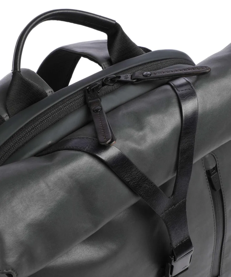 Japan RE Yabe RE Rucksack 13″ recyceltes Nylon dunkelgrau