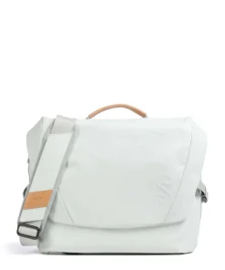 Japan RE Yamakuni RE Kuriertasche 13″ recyceltes Nylon hellgrau