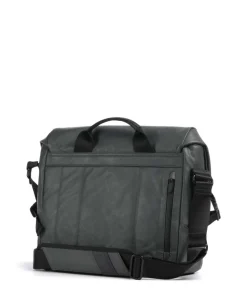 Japan RE Yamakuni RE Kuriertasche 13″ recyceltes Nylon dunkelgrau