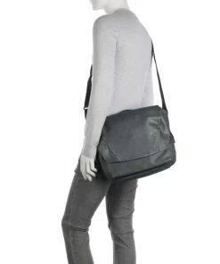 Japan RE Yamakuni RE Kuriertasche 13″ recyceltes Nylon dunkelgrau