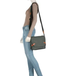 Japan Sendai Kuriertasche Bio-Baumwolle grau