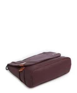 Japan Sendai Kuriertasche Bio-Baumwolle brombeer