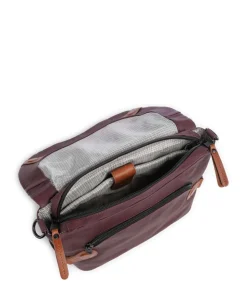 Japan Sendai Kuriertasche Bio-Baumwolle brombeer