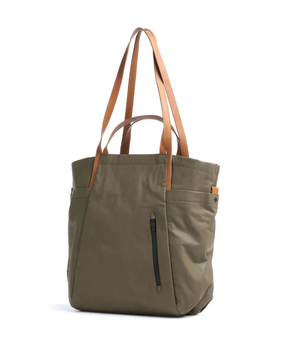 Japan Takamatsu Shopper 15″ Baumwolle graugrün