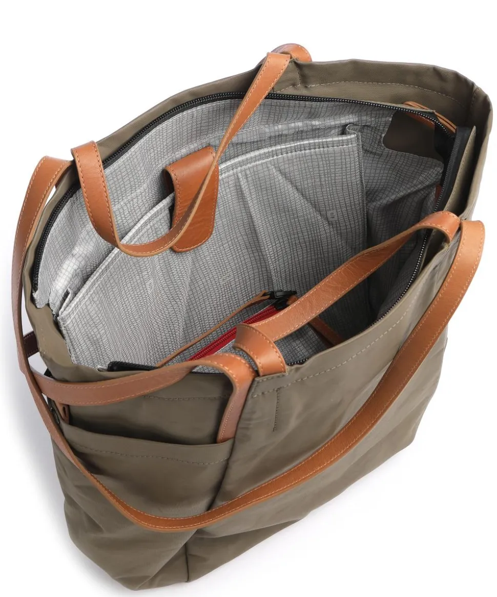 Japan Takamatsu Shopper 15″ Baumwolle graugrün