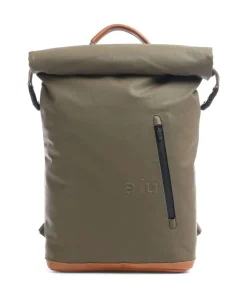 Japan Tokio Rolltop Rucksack 13″ Canvas olivgrün