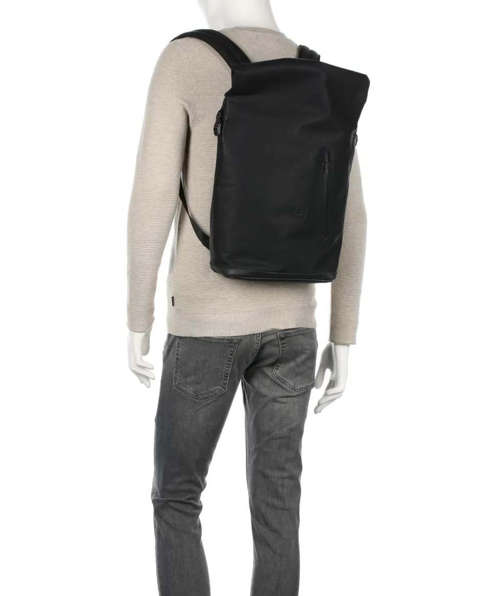 Japan Tokio Rolltop Rucksack 13″ Canvas schwarz