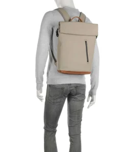 Japan Tokio Rolltop Rucksack 13″ Canvas beige