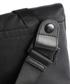 Japan Tsu Umhängetasche Canvas schwarz