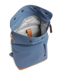 Japan Wakayama Rolltop Rucksack Bio-Baumwolle blau