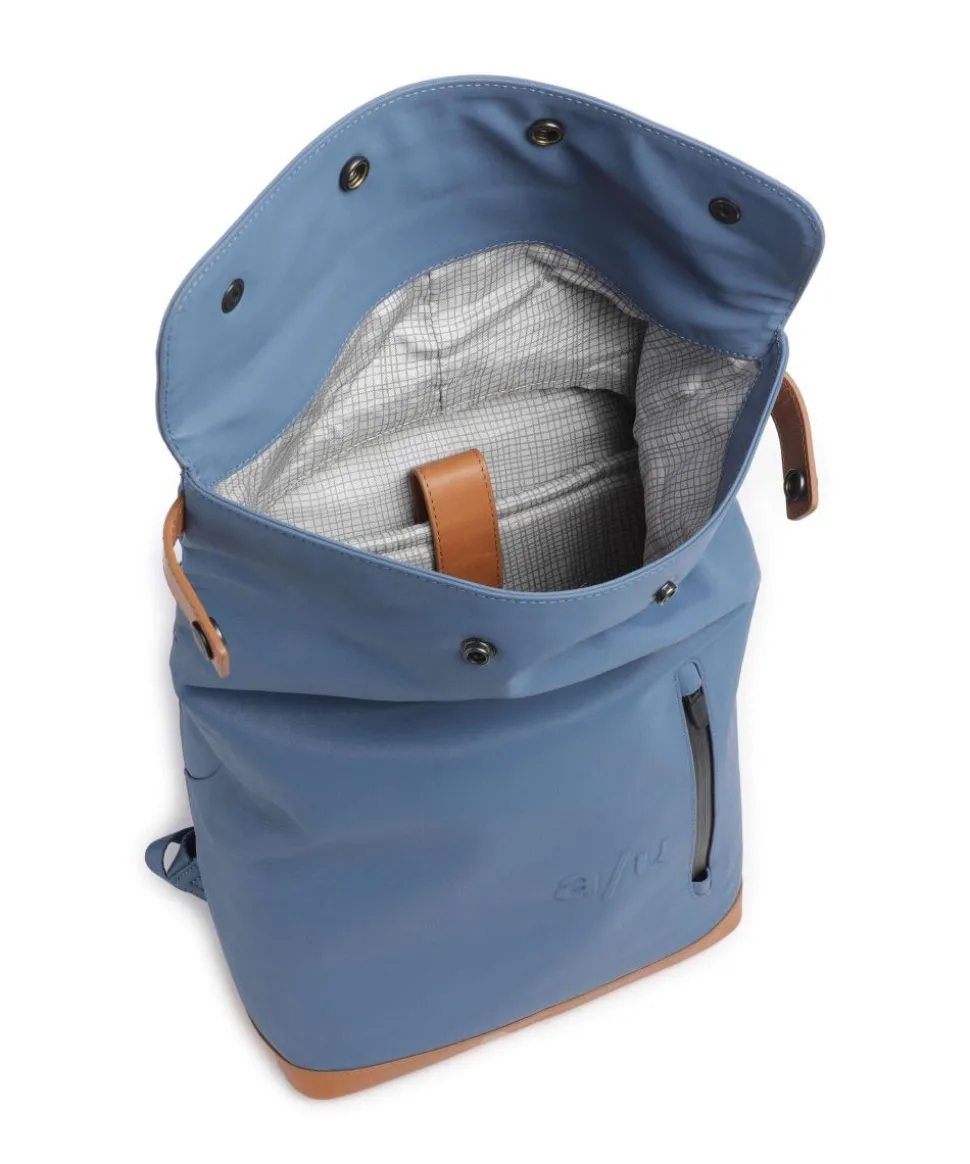 Japan Wakayama Rolltop Rucksack Bio-Baumwolle blau