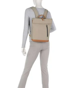 Japan Wakayama Rolltop Rucksack Bio-Baumwolle beige