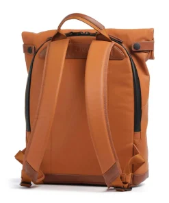 Japan Wakayama Rolltop Rucksack Bio-Baumwolle bernstein