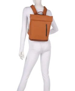 Japan Wakayama Rolltop Rucksack Bio-Baumwolle bernstein