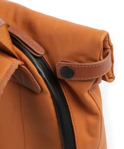 Japan Wakayama Rolltop Rucksack Bio-Baumwolle bernstein
