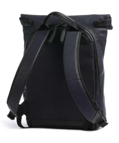 Japan Wakayama Rolltop Rucksack Bio-Baumwolle dunkelblau