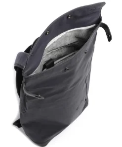 Japan Wakayama Rolltop Rucksack Bio-Baumwolle dunkelblau