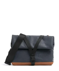 Japan Yao Umhängetasche Canvas blau/braun