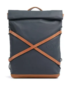 Japan Yokohama Rolltop Rucksack 13″ Bio-Baumwolle dunkelgrau