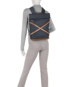 Japan Yokohama Rolltop Rucksack 13″ Bio-Baumwolle dunkelgrau