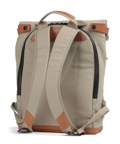 Japan Yokohama Rolltop Rucksack 13″ Bio-Baumwolle beige