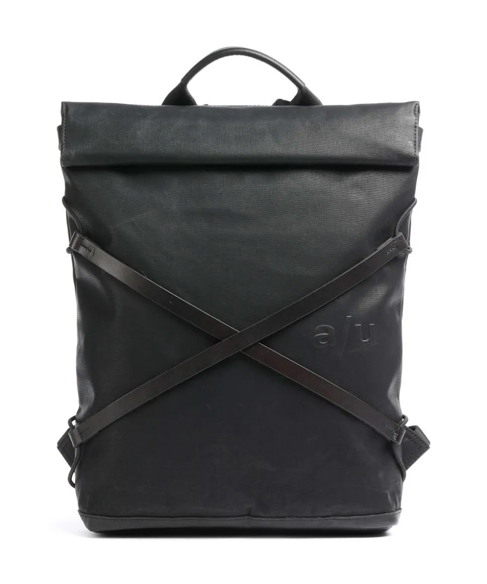 Japan Yokohama Rolltop Rucksack 13″ Bio-Baumwolle schwarz