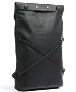 Japan Yokohama Rolltop Rucksack 13″ Bio-Baumwolle schwarz