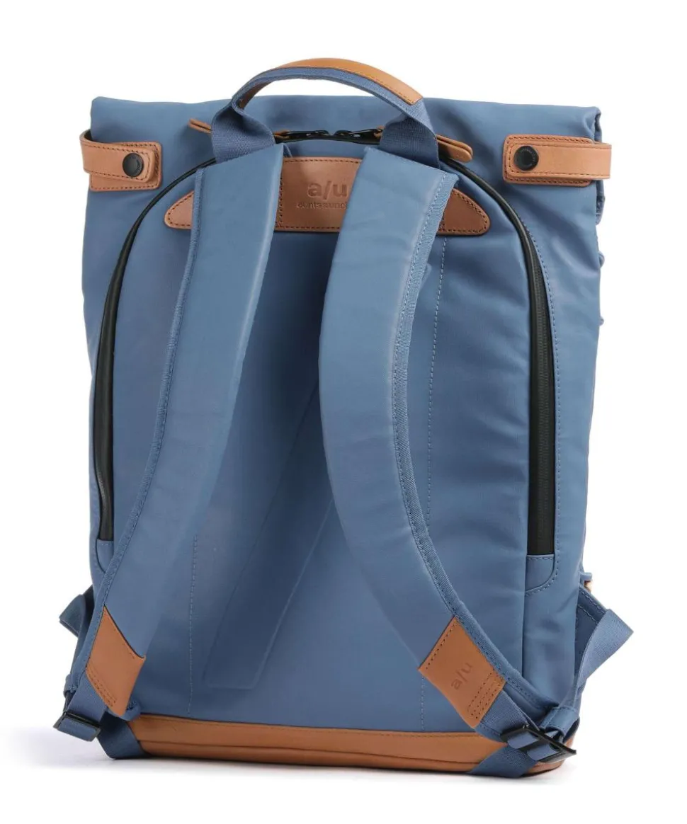 Japan Yokohama Rolltop Rucksack 13″ Bio-Baumwolle blau