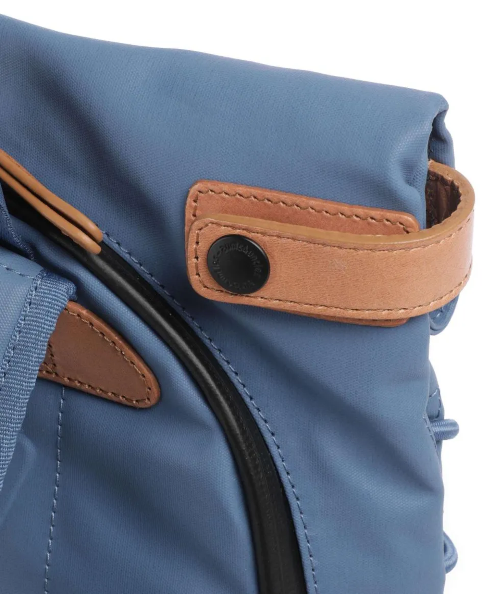 Japan Yokohama Rolltop Rucksack 13″ Bio-Baumwolle blau