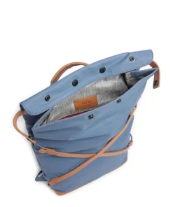 Japan Yokohama Rolltop Rucksack 13″ Bio-Baumwolle blau