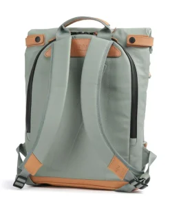 Japan Yokohama Rolltop Rucksack 13″ Bio-Baumwolle grünblau