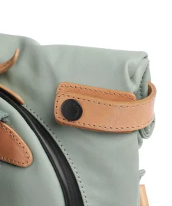 Japan Yokohama Rolltop Rucksack 13″ Bio-Baumwolle grünblau