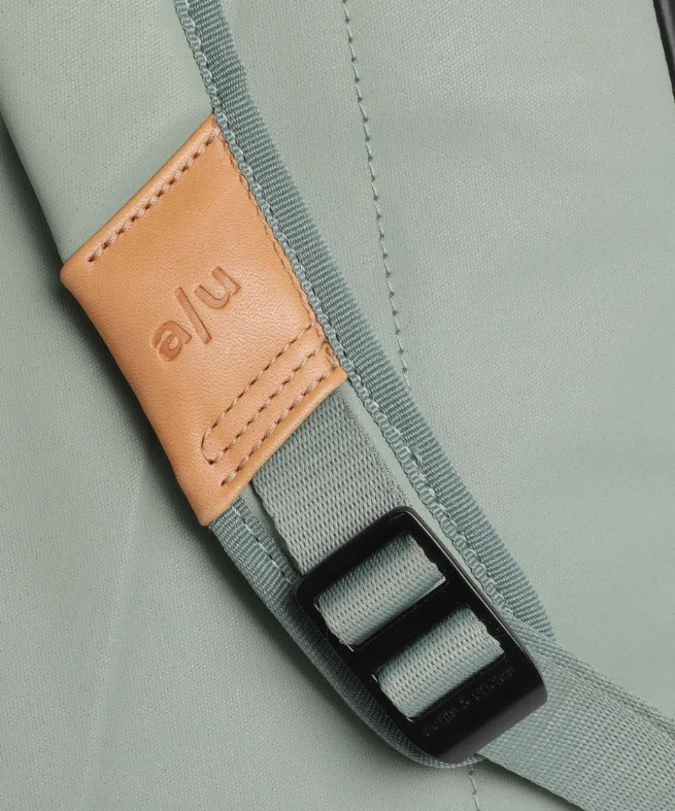 Japan Yokohama Rolltop Rucksack 13″ Bio-Baumwolle grünblau